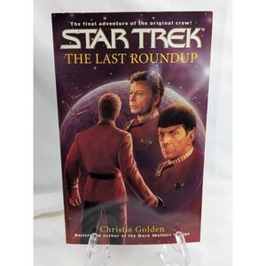 Pocket Books Star Trek Book The Last Roundup Sci-Fi Novel